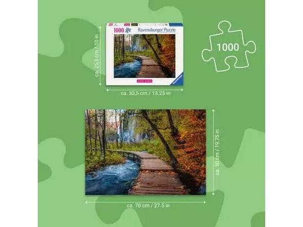 Ravensburger 12001764, 1000 stykker, Landskap, 14 år