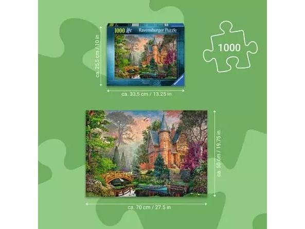 Ravensburger 12001717, 1000 stykker, Landskap, 14 år