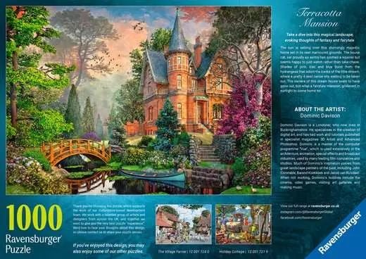 Ravensburger 12001717, 1000 stykker, Landskap, 14 år