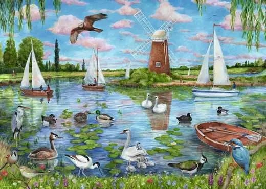 Ravensburger 12001716, 1000 stykker, Landskap, 14 år