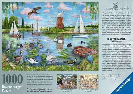 Ravensburger 12001716, 1000 stykker, Landskap, 14 år