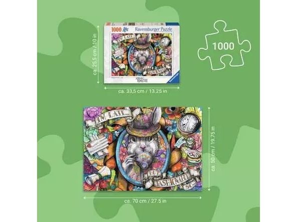 Ravensburger 12001712, 1000 stykker, Landskap, 14 år