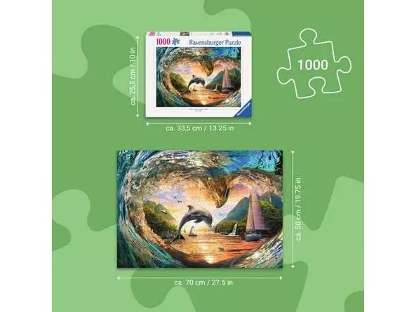 Ravensburger 12001711, 1000 stykker, Landskap, 14 år