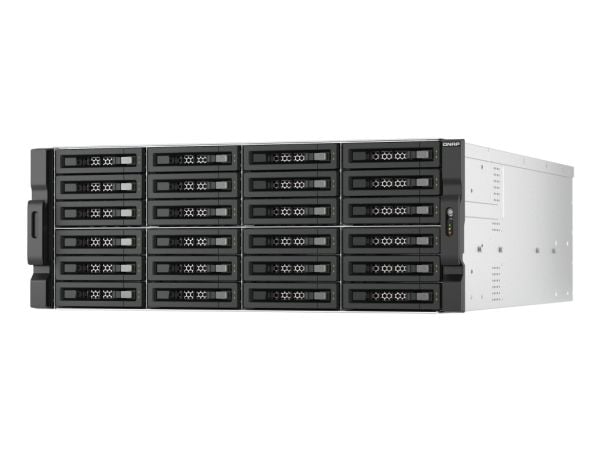 QNAP TL-R2400PES-RP - Harddiskarray - 24 brønner (SATA-600) - PCIe x8 (ekstern) - kan monteres i rack - 4U
