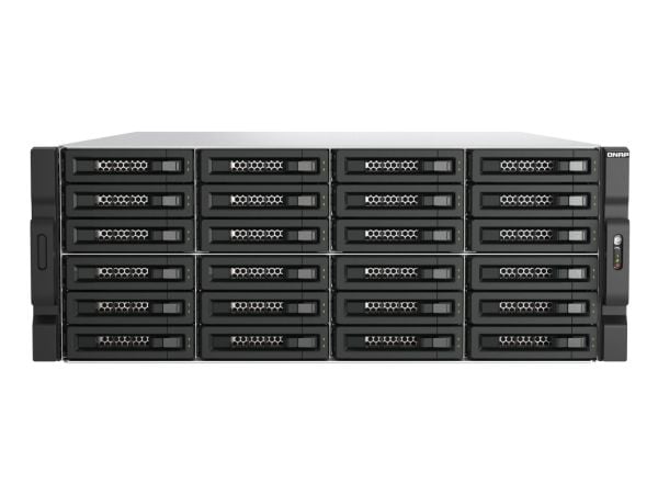 QNAP TL-R2400PES-RP - Harddiskarray - 24 brønner (SATA-600) - PCIe x8 (ekstern) - kan monteres i rack - 4U