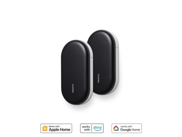 Netatmo Smart AC Controller, Controller, Sort, Hvit, Metall, Plast, 2 stykker, Trådløs, 0 - 50 °C