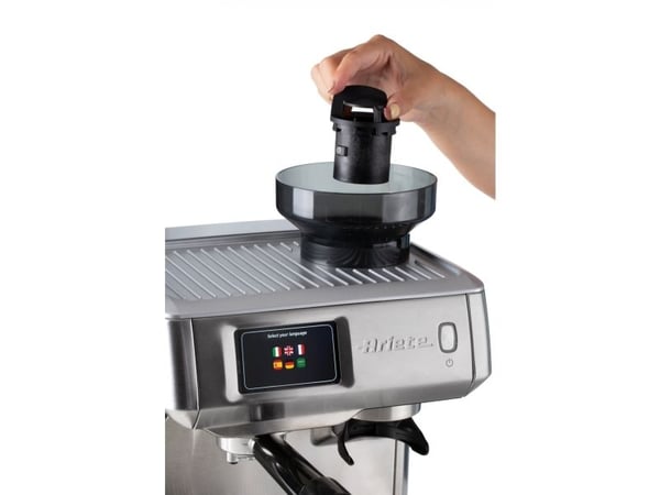 Ariete 1312/10, Espressomaskin, 2 l, Kaffe bønner, Innebygd kaffekvern, 1600 W, Sølv