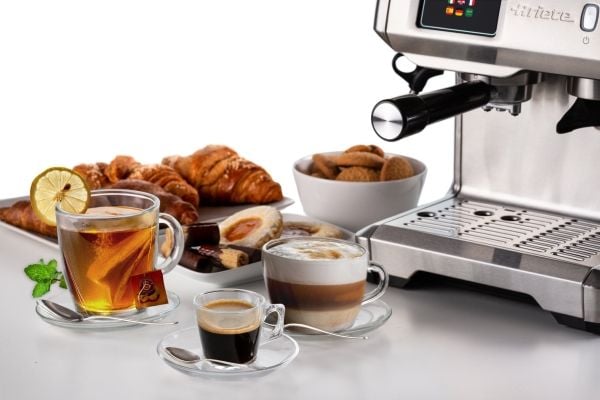 Ariete 1312/10, Espressomaskin, 2 l, Kaffe bønner, Innebygd kaffekvern, 1600 W, Sølv