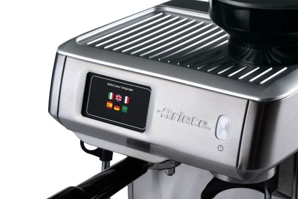 Ariete 1312/10, Espressomaskin, 2 l, Kaffe bønner, Innebygd kaffekvern, 1600 W, Sølv