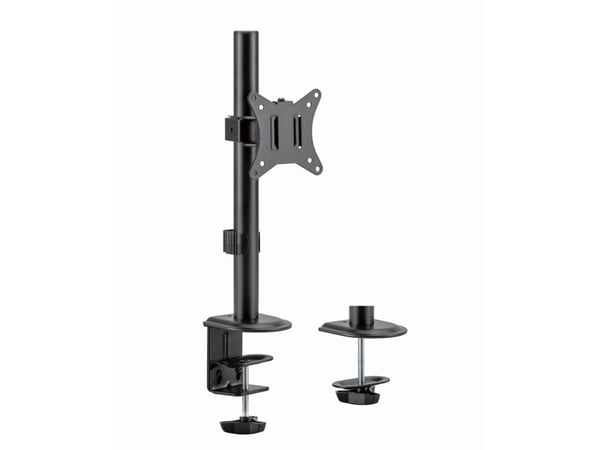 Gembird MA-D1-02 - Monteringssett (skjermarm) - for LCD-skjerm - stål, plastikk - svart - skjermstørrelse: 17"-32" - skrivebordsmonterbar