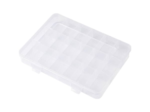 TRU COMPONENTS TC-SG18-012 sortimentslåda (L x B x H) 200 x 160 x 30 mm, antal fack 18