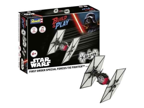 Revell 06565 First Order Special Forces TIE Fighter lys/sou byggesett (06565)