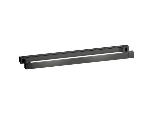 Rittal VX 8660.009, Hjørnestykke, Sort, Stål, 100 mm, 9,55 kg, 2 stykker
