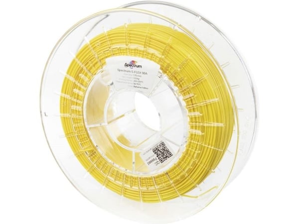 Spectrum Filaments 80519 S-Flex 98A filament (fleksibelt) 1,75 mm, 500 g Bahama Yellow