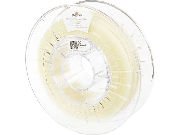 Spectrum Filaments 80530 S-Flex 98A Hehkuva filamentti Joustava filamentti Joustava, kemikaalinkestävä, vetovoimaton, luminesoiva 1,75 mm 500 g Heh...