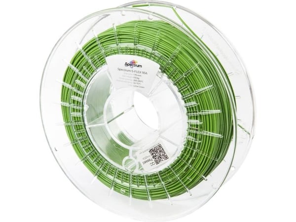 Spectrum Filaments 80516 S-Flex 98A filament fleksibelt kjemisk bestandig uten trekkraft 1,75 mm 500 g Lime Green