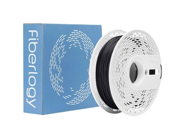 Fiberlogy FiberWood PLA-compound WOOD-BLACK-175-075 tre-lignende optikk, lett å slipe, godt lakkheft 1,75 mm 750 g sort (1 stk)