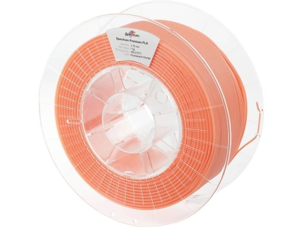 Spectrum Filaments PLA Premium 80019 1,75 mm 1000 g Flou Orange PLA (1 stk)