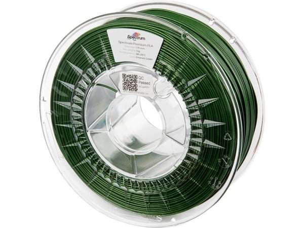 Spectrum Filaments 80183 PLA glitterfilament 1,75 mm 1000 g Emerald Green Spectrum Filaments 80183 PLA glitterfilament 1,75 mm 1000 g Emerald Green