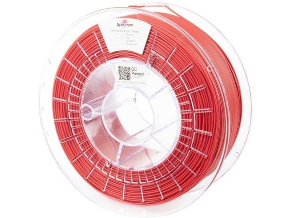 Spectrum Filament PETG rød (RAL 3020)