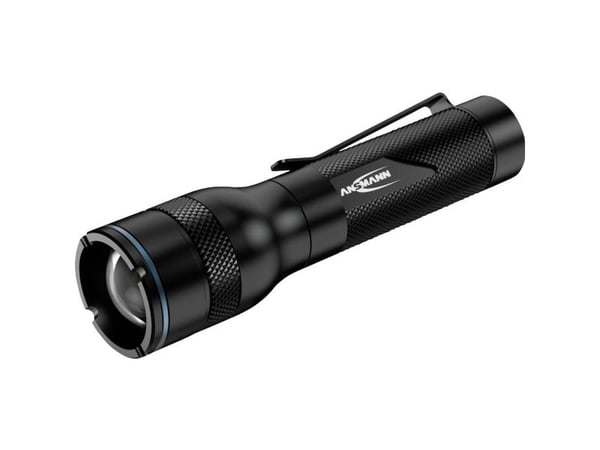 Ansmann TA100BF, Lommelykt, Svart, Aluminium, Plast, IP44, SMD LED, 1 lamper