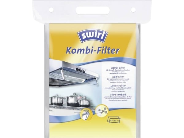Swirl 220977, Filter til kjøkkenhette, 150 g, 235 mm, 290 mm, 80 mm, 163 g