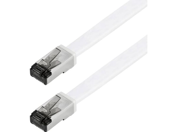 Maxtrack TI56-10L patchkabel CAT 8.1 U/FTP 10 m vit platt 1 st (TI56-10L)