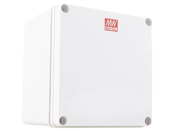 MEAN WELL Kabinet, Industrikabinet, Outdoor-kabinet 200 x 200 x 130 PC, Polykarbonat , Plastic Grå 1 stk