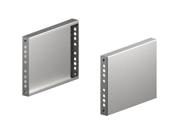 Rittal VX 8660.080 8660080 sokkelinnsats i rustfritt stål 2 stk Rittal VX 8660.080 8660080 sokkelinnsats i rustfritt stål 2 stk