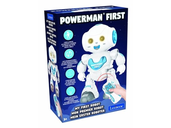 Lexibook Powerman First, Gutt/Jente, 3 år, Lyseffekter, Gir fra seg lyd