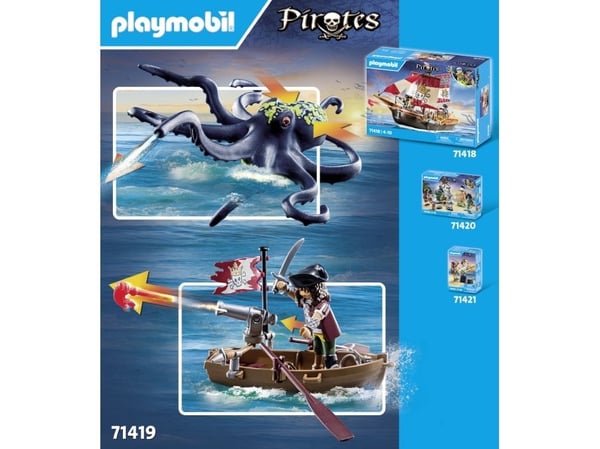 Playmobil 71419, Action/ Eventyr, 4 år, Flerfarget, Plast
