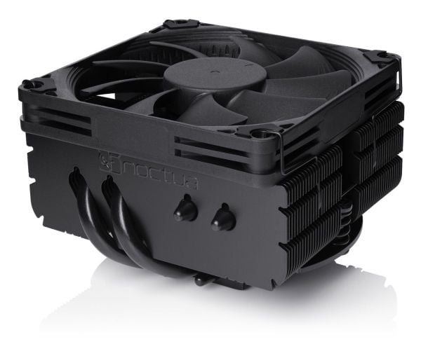 Noctua chromax.black NH-L9x65 - Prosessorkjøler - (for: LGA1150, LGA1151, LGA1155, LGA1156, LGA1200, LGA1700, LGA1851, AM4, AM5) - aluminium med fo...
