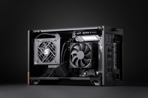 Noctua chromax.black NH-L9x65 - Prosessorkjøler - (for: LGA1150, LGA1151, LGA1155, LGA1156, LGA1200, LGA1700, LGA1851, AM4, AM5) - aluminium med fo...