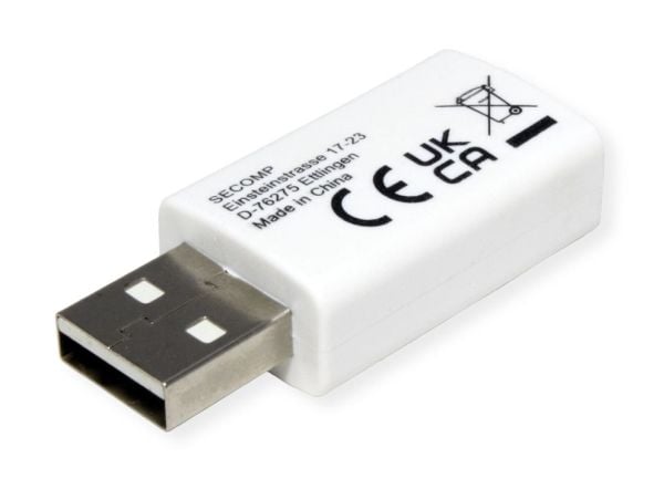 VALUE 11.99.8332, Portblockerare, USB typ A, Vit, 1 st, 6,4 g