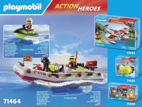 Playmobil 71464, Action/ Eventyr, 4 år, Flerfarget, Plast