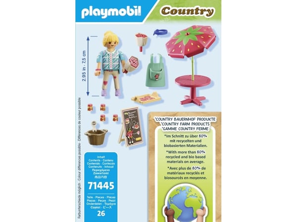 Playmobil Country 71445, Action/ Eventyr, 4 år, Flerfarget, Plast