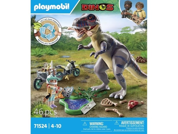 Playmobil Dinos 71524, Action/ Eventyr, 4 år, Flerfarget, Plast
