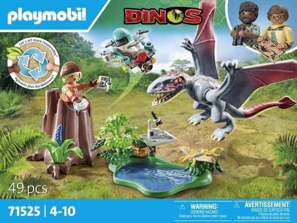 Playmobil Dinos 71525, Action/ Eventyr, 4 år, Flerfarget, Plast