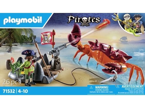 Playmobil Pirates 71532, Sjørøver, 4 år, Flerfarget, Plast