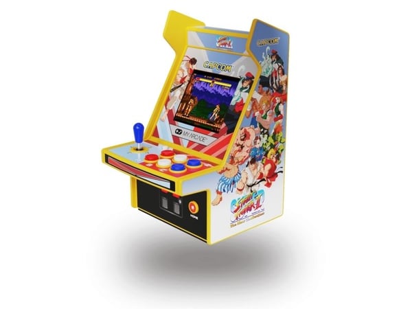 My Arcade Super Street Fighter II Micro Plyaer Pro, Flerfarget, 6,98 cm (2.75"), USB Type-C, 3,5 mm, USB/batteri, AA