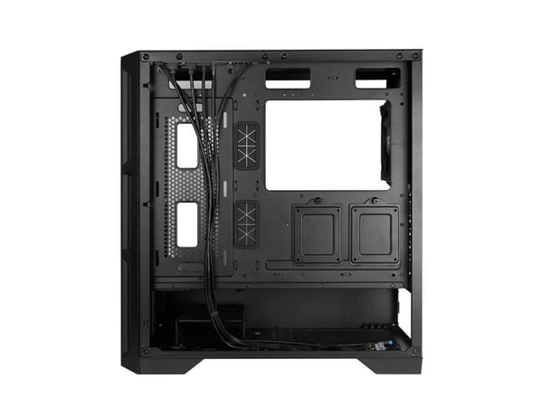 Chieftec Gamer Series APEX AIR - Tower - ATX - sidepanel med vindu (herdet glass) - ingen strømforsyning (ATX) - svart - USB/lyd