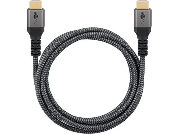 Goobay 64997 HDMI-kabel 10 m HDMI Typ A (Standard) Grau (64997)