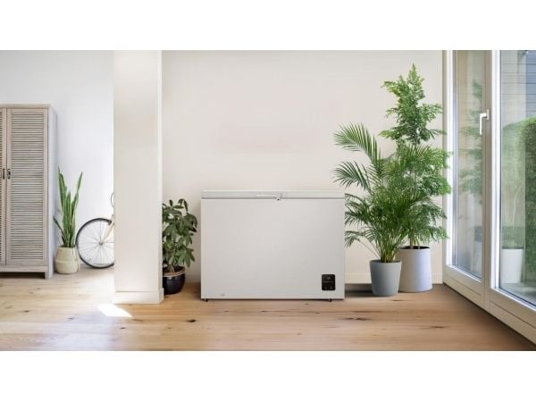 Gorenje G600 FH30EAW - Kiste - bredde: 111.4 cm - dybde: 63 cm - høyde: 84.7 cm - 297 liter - Klasse E - hvit