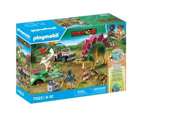 Playmobil Dinos 71523, Action/ Eventyr, 4 år, Flerfarget, Plast