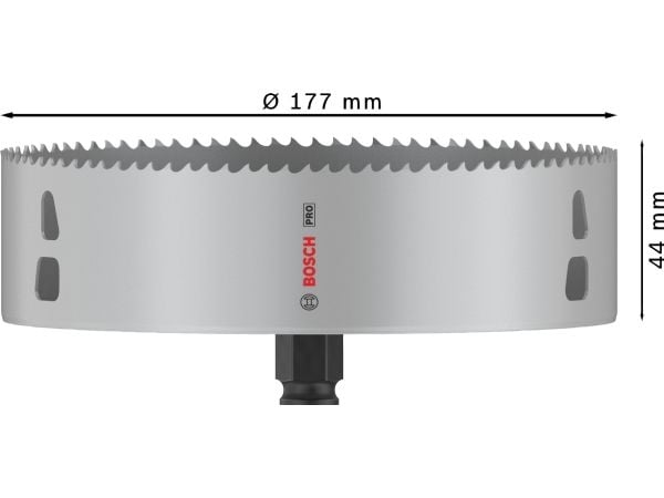 HULLSAG P MM B 177MM