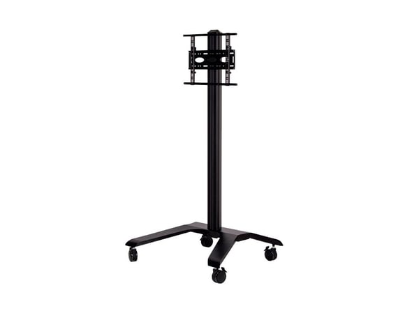 B-TECH BT8562 - Vogn - for flatpanel - universal - svart - skjermstørrelse: inntil 75" - monteringsgrensesnitt: inntil 600 x 400 mm