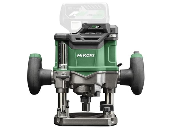 Hikoki M3612DAW2Z, Fast base, Børsteløs, Sort, Grønn, Grå, 25000 RPM, 6, 8 (5/16"), 12.7 (1/2"), 11000 RPM