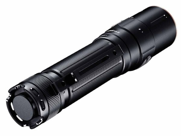 Fenix E28RV2BK, Universal lommelykt, Sort, Metall, Knapper, 2 m, IP68