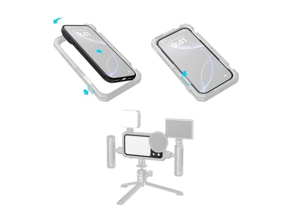SmallRig FilMov, Border, Apple, iPhone 17 Pro Max, 17,5 cm (6.9"), Svart