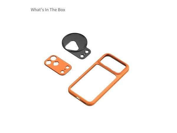 SmallRig FilMov, Border, Apple, iPhone 17 Pro, 16 cm (6.3"), Oransje